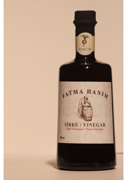 Pancar Sirkesi 500 ml / Meşe Fıçılarında Doğal Fermantasyon