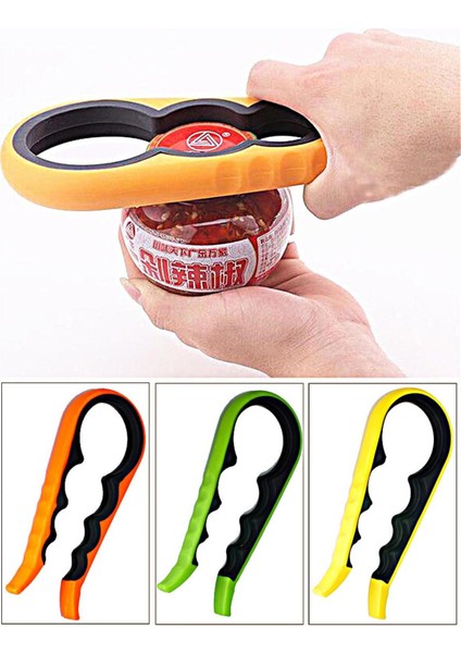 Silikon Renkli Kapak Konserve Açıcı