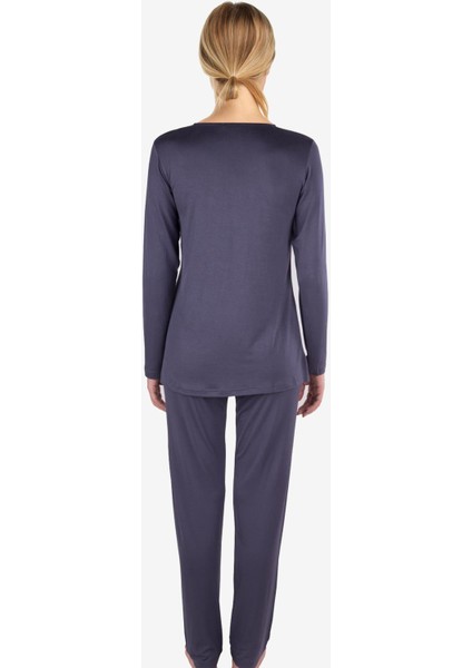 59523 Antrasit Pijama Takımı