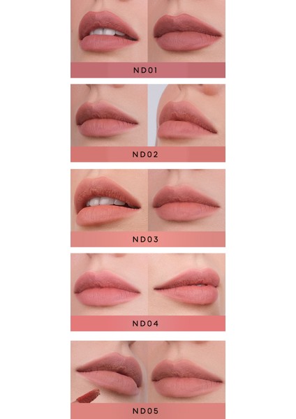 Nemli ve Pürüzsüz Görünüm Sunan Köpük Tint (ND05) A'pıeu Juicy-Pang Mousse Tint Nude