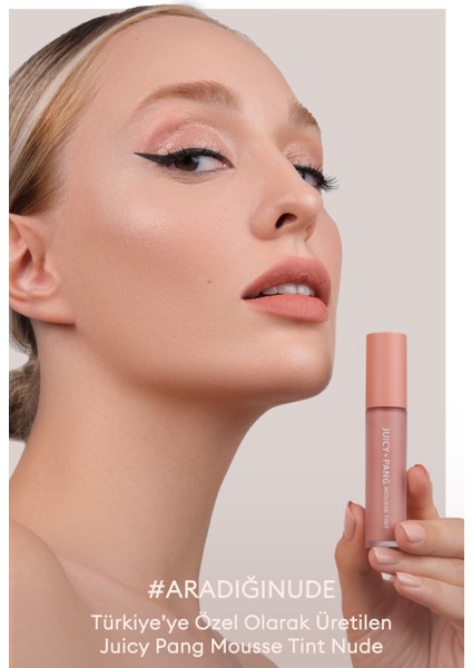Nemli Ve Pürüzsüz Görünüm Sunan Köpük Formüllü Tint A'pıeu Juicy-pang Mousse Tint (ND03 LOVE PEACH) fiyatları