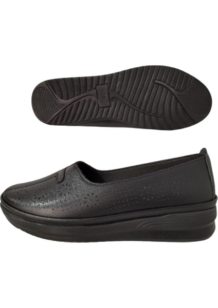 Siyah Kadın Ultra Hafif ve Rahat Günlük Şık Babet fiyatları