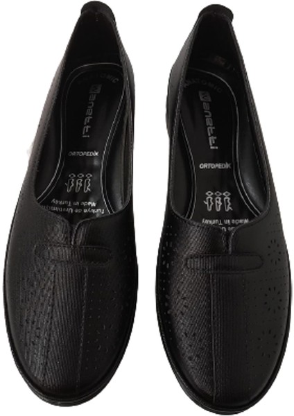 Siyah Kadın Ultra Hafif ve Rahat Günlük Şık Babet indirimleri