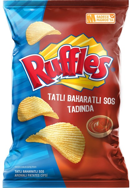 Tatlı Baharatlı Sos Aromalı Patates Cipsi 104 G