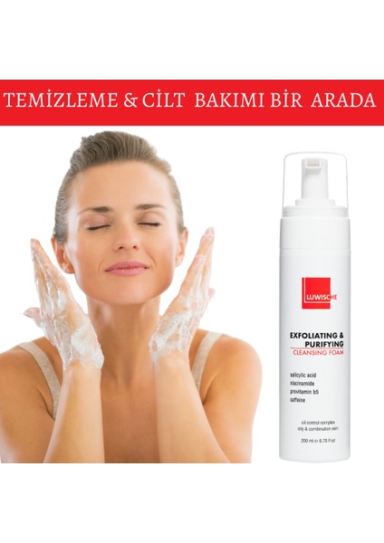 Exfoliating & Purifying Cleansing Foam 200 ml