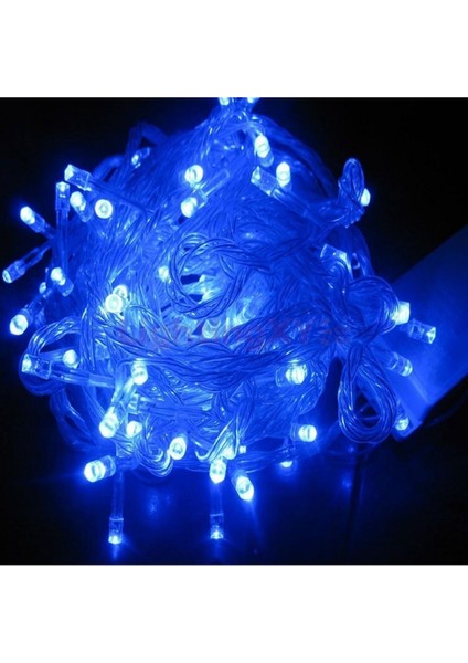 10 Metre 100 LED Mavi LED Işık Yılbaşı Ağacı Işığı 220 V fiyatları