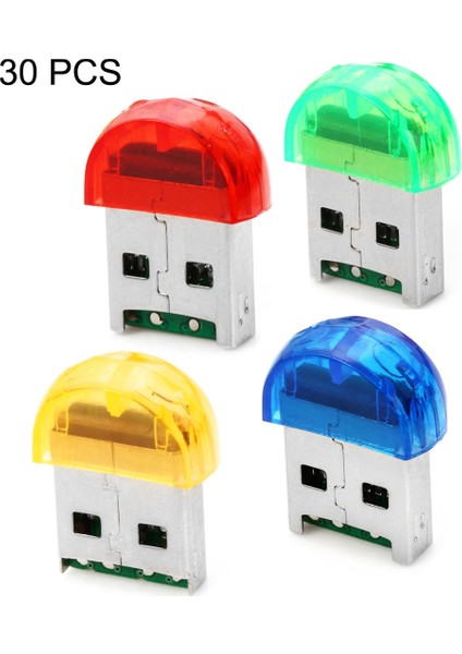 30 Parça Firefly Şekli USB 2.0 Tf Kart Okuyucu, Rastgele Renk Teslimatı - Mavi (Yurt Dışından) fiyatları