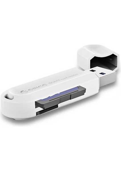 Orico CRS21 Usb3.0 Tf / Sd Kart Okuyucu - Beyaz (Yurt Dışından)