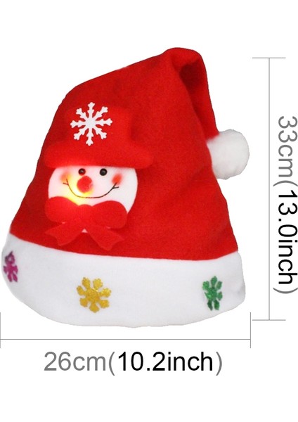 Noel Dekorasyonu Örtülü Kumaş Noel Baba Şapkası (Yurt Dışından) fiyatları