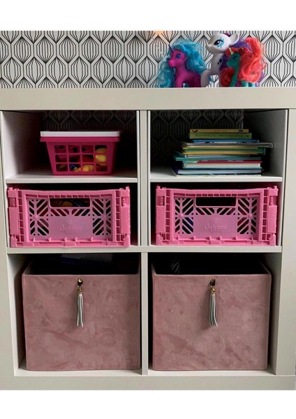 Aykasa 403014 Midibox Baby Pink Katlanabilir Kasa