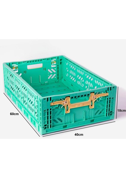 Aykasa 604018 Maxibox Konforlu Kilit Mint Katlanabilir Kasa