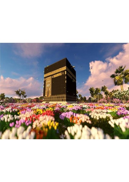 3 Boyutlu Duvar Kagıtları İslami Duvar Kağıtları 002 Vinil