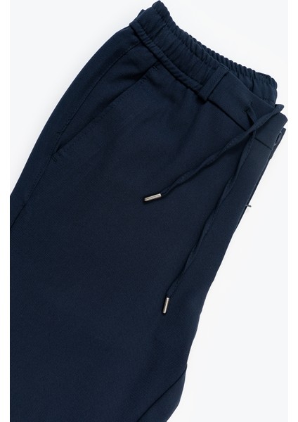 Erkek Lacivert Jogger Fit Pantolon