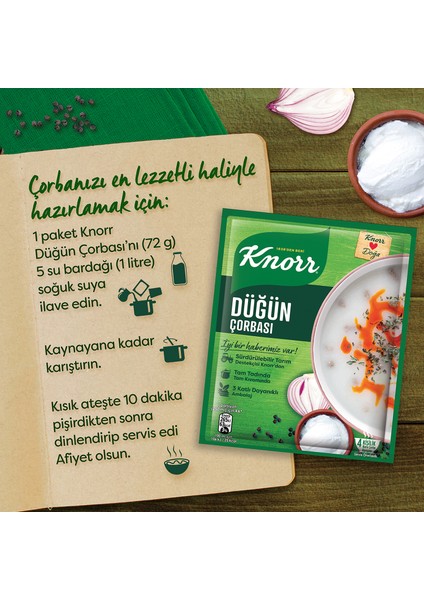 Hazır Çorba Düğün 4 Kişilik 72 g