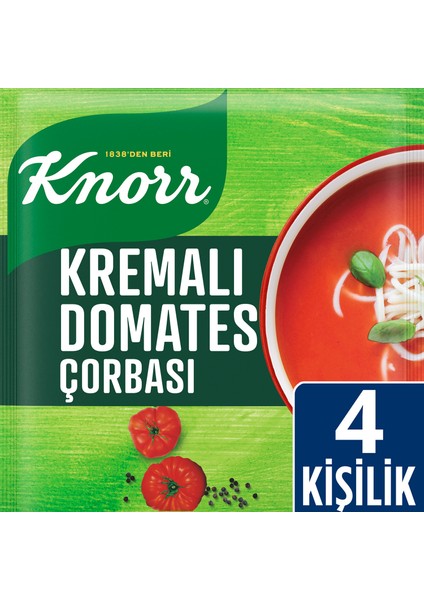Hazır Çorba Kremalı Domates 4 Kişilik 69 g