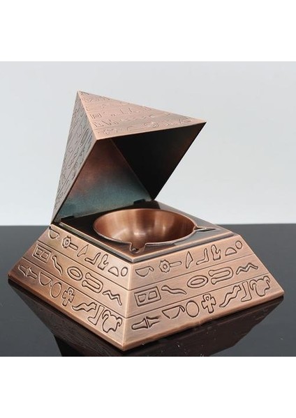 Klasik Vintage Mısır Metal Kapaklı Piramit Küllük Ev Dekorasyon Hediye Ofis Hassas El Sanatları Sigara Aksesuarları | Küllükler (Yurt Dışından) fırsatları