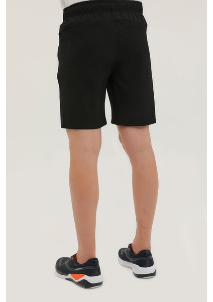 M-SD4011 Leon Woven Short Siyah Erkek Şort