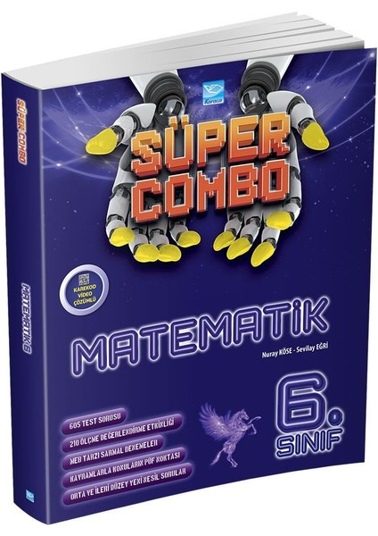 Süper Combo Matematik 6. Sınıf Soru Kitabı (Ciltli)
