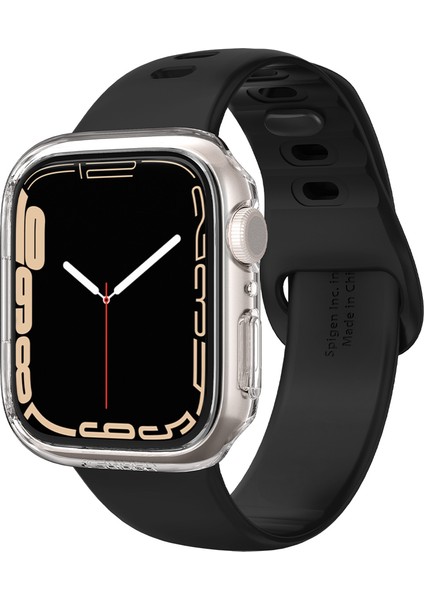 Apple Watch 41mm (Seri 9/8/7) Kılıf Thin Fit Crystal Clear - ACS04187