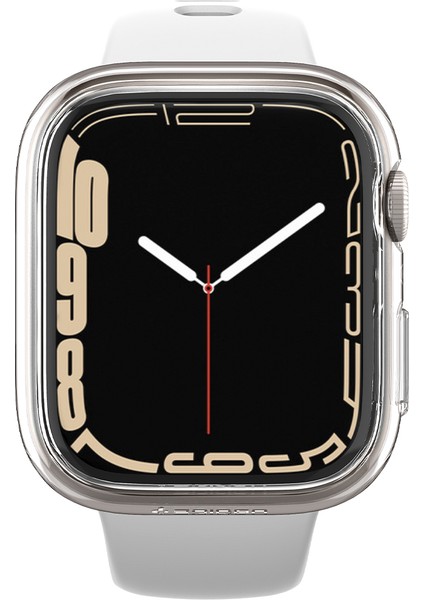 Apple Watch 41mm (Seri 9/8/7) Kılıf Thin Fit Crystal Clear - ACS04187