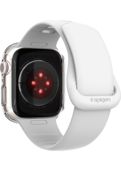 Apple Watch 41mm (Seri 9/8/7) Kılıf Thin Fit Crystal Clear - ACS04187
