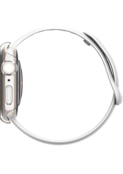 Apple Watch 41mm (Seri 9/8/7) Kılıf Thin Fit Crystal Clear - ACS04187