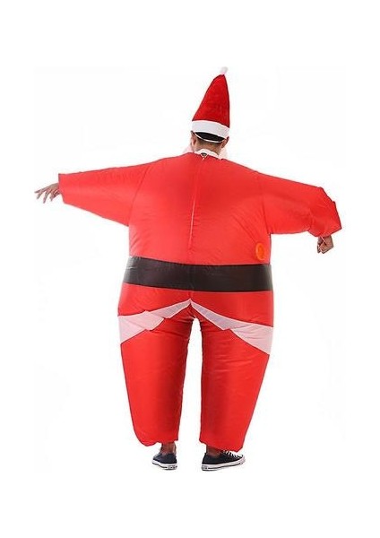 Şişme Suit Noel Baba Kostüm 120 - 155 cm (Yurt Dışından)