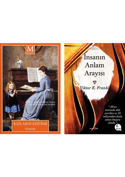 Kızların Eğitimi / Insanın Anlam Arayışı (2 Kitap Set) - Viktor E. Frankl