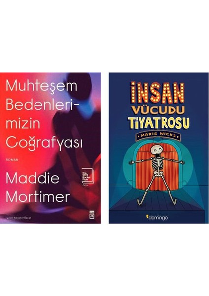 Muhteşem Bedenlerimizin Coğrafyası / Insan Vücudu Tiyatrosu (2 Kitap Set) - Maris Wicks