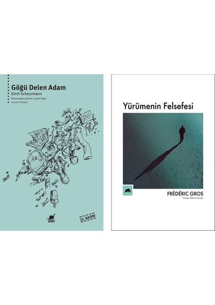 Göğü Delen Adam / Yürümenin Felsefesi (2 Kitap Set) - Erich Scheurmann