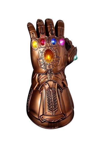 Haitun Çocuklar Light Up Eldiven Thanos Gauntlet Sahne Cadılar Bayramı Cosplay (Yurt Dışından)