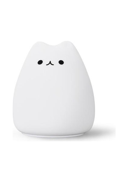 Karikatür Çocuk Gece Işık Silikon Başucu Lambası Rgb Dokunmatik Sensör USB Yatak Odası Dekor Masa Lambası Yumuşak Hediye Dekorasyon Gece Lambası | LED Gece Işıkları (Yurt Dışından)