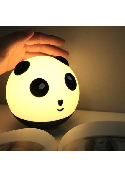 Gece Uyku Lambası Bebek Odası Panda Karikatür Işık Çocuklar Yatak Dekorasyon Lambası Çocuklar Için Bebek Gece Lambası Hediye Ev Dekor Masa Lambası | LED Gece Işıkları (Yurt Dışından) fiyatları