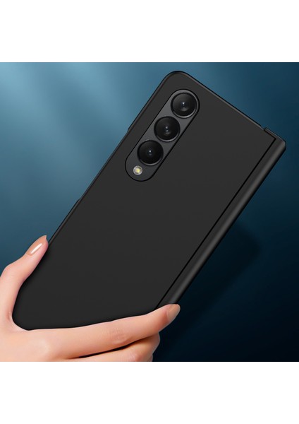 For Samsung Galaxy Z Fold 4 Menteşe Cilt Hissi Her Şey Dahil Cep Telefonu Kılıfları (Yurt Dışından)