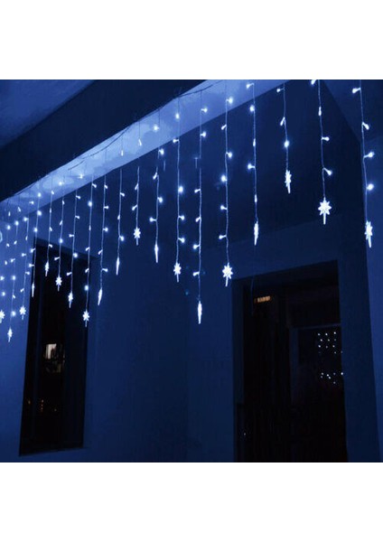 (3.5 M 96LED Beyaz - Yıldız) Dize Işıkları Dekorasyon Peri Işık Yıldız Lambası Kapalı Açık (Yurt Dışından)