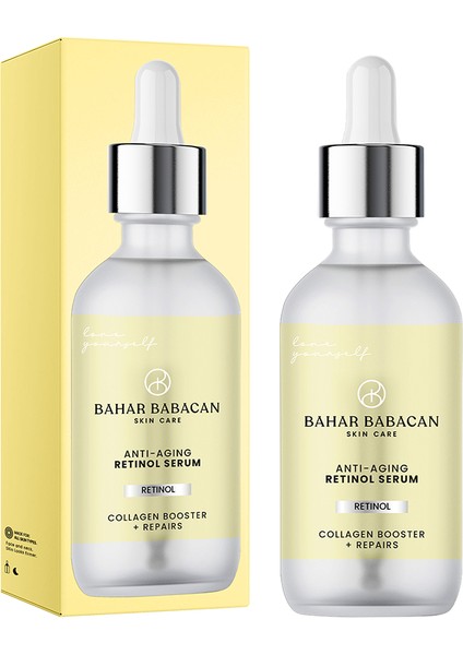 Yaşlanma Karşıtı Besleyici Ve Nemlendirici Retinol Serum 30ml