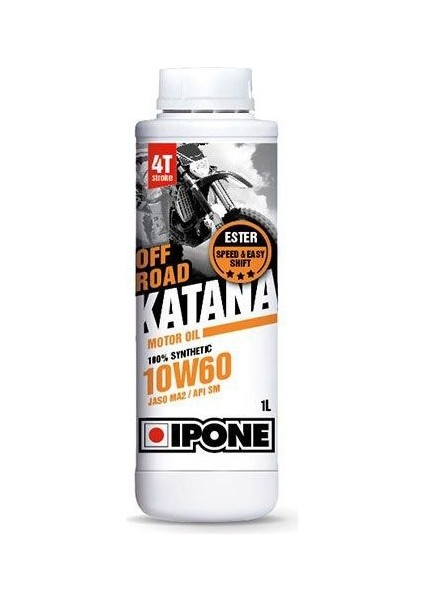 Katana Off Road 10W60 Motosiklet Yağı (1 L)