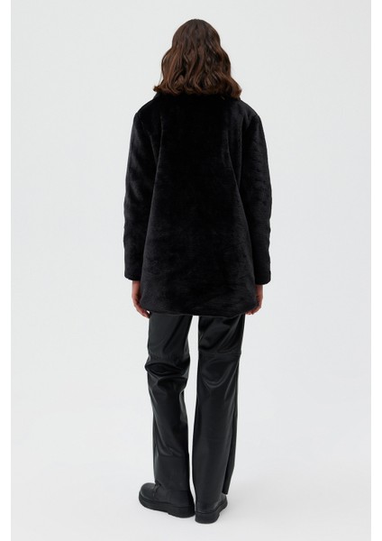 AÇELYAOKCU Premium Suni Kürk Peluş Mont fırsatları