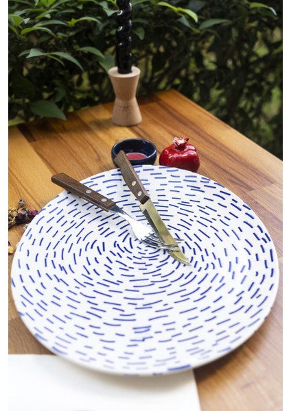 Bluen Oval Servis Tabağı