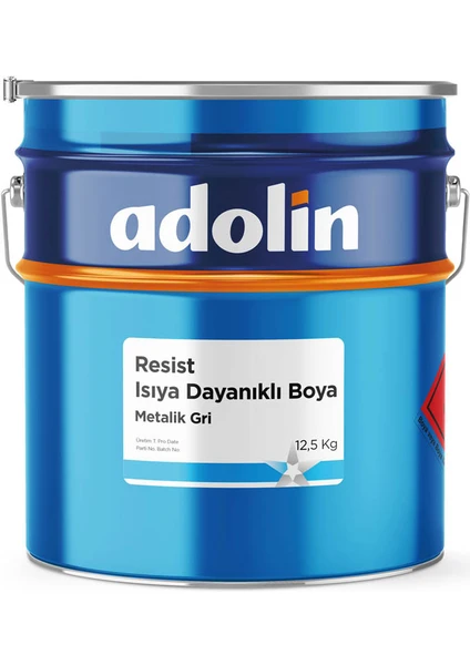 Resisit 600 Dereceye Dayanıklı Boya SİYAH 2,5 KG