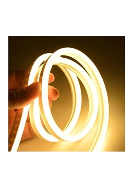 12V Neon LED Günışığı 6X12MM - 5 Metre Oke