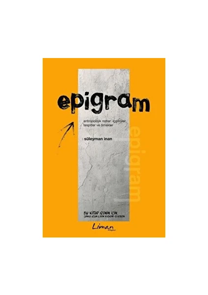 Almina Kitap Epigram