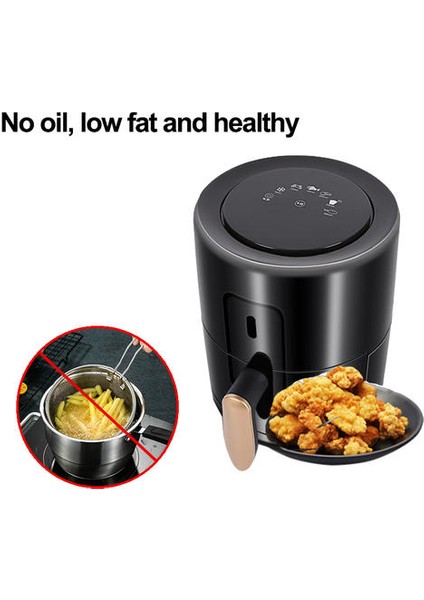 1 Adet Akıllı Hava Fritöz Yağsız Sağlık Ev Pişirme Dijital Zamanlayıcı Ekran Dokunmatik LCD Çok Fonksiyonlu Fırın (Yurt Dışından) fiyatları
