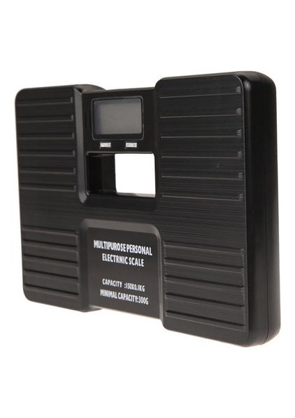 Taşınabilir Elektronik Dijital Hassas Ağırlık Vücut Ölçeği Banyo Kişisel Sağlık Monitör Tartım Aracı LCD 150 kg / 330LB Siyah (Yurt Dışından)