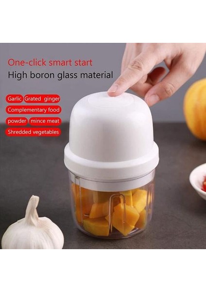 250ML Mini Chopper, Kablosuz Elektrikli Taşınabilir Sarımsak Masher Makinesi Bebek Maması Işlemcisi Soğan Fındık Sarımsak Presleri Için (Yurt Dışından) modelleri