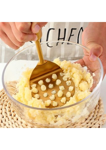 1 Adet Paslanmaz Çelik Patates Masher Ricer Puree Sarımsak Baskı Sebze Meyve Pres Suyu Makinesi Gadget Mutfak Aksesuarları Mashers (Altın) (Yurt Dışından) fiyatları