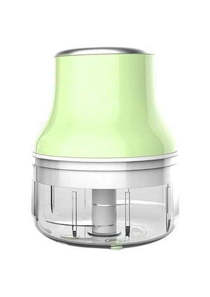 Ev Elektrikli Mini Sarımsak Masher Paslanmaz Çelik Meyve ve Sebze Kıyıcı Et Öğütücü (Yeşil, 100ML) (Yurt Dışından)