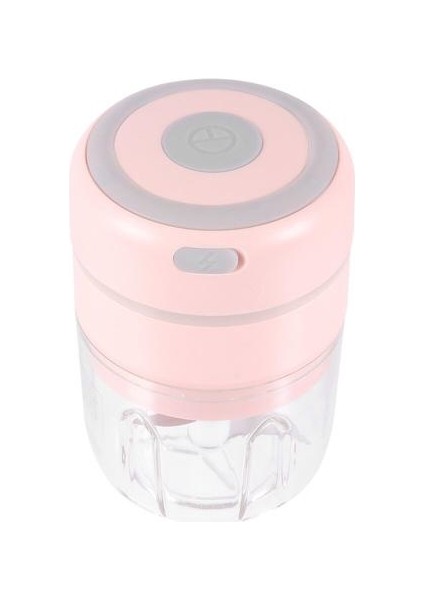 1 Adet 250 ml Elektrikli Zencefil Sarımsak Kıyma Ev Sarımsak Basın Kırıcı (Pembe) (Yurt Dışından)