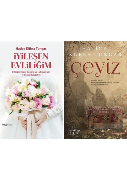 Iyileşen Evliliğim + Çeyiz - Hatice Kübra Tongar 2 Kitap