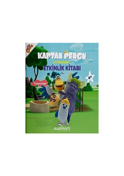 Kaptan Pengu ve Arkadaşları - Etkinlik Kitabı (6+ Yaş)